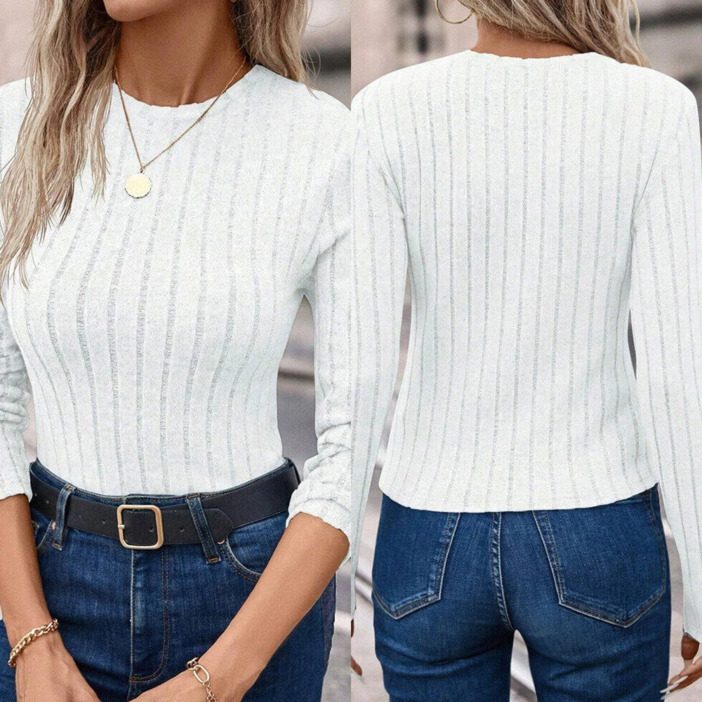Autumn Knitted Crew Neck