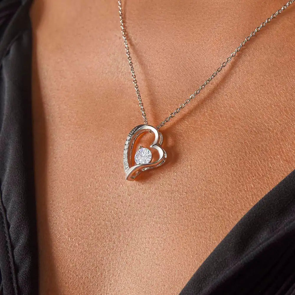To My Mom – I Love You Forever Necklace