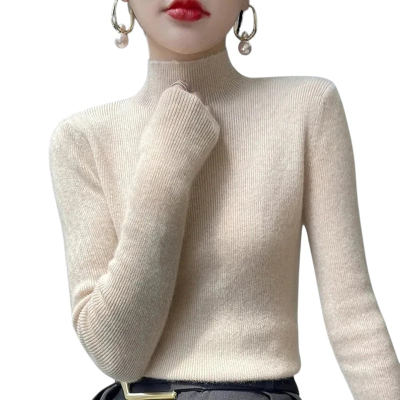 Cashmere Knitted Turtle Neck