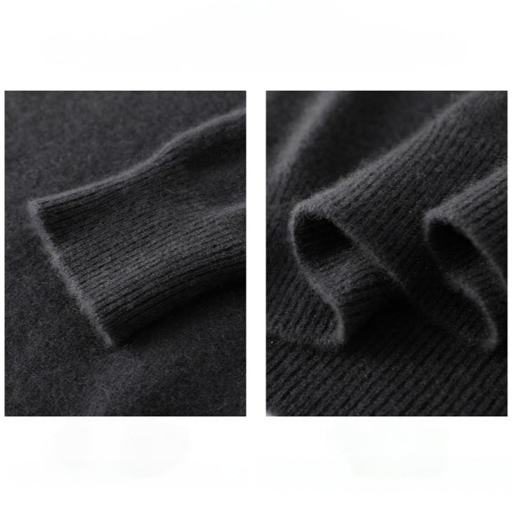 Cashmere V-neck Pullover