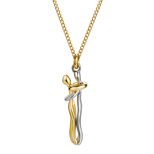 Elegant Hug Necklace – A Timeless Symbol of Love & Connection