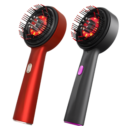 Therma Grow Electric Hair Massage Brush: Stimulate Hair Growth