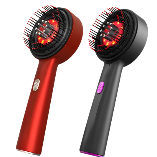 Therma Grow Electric Hair Massage Brush: Stimulate Hair Growth