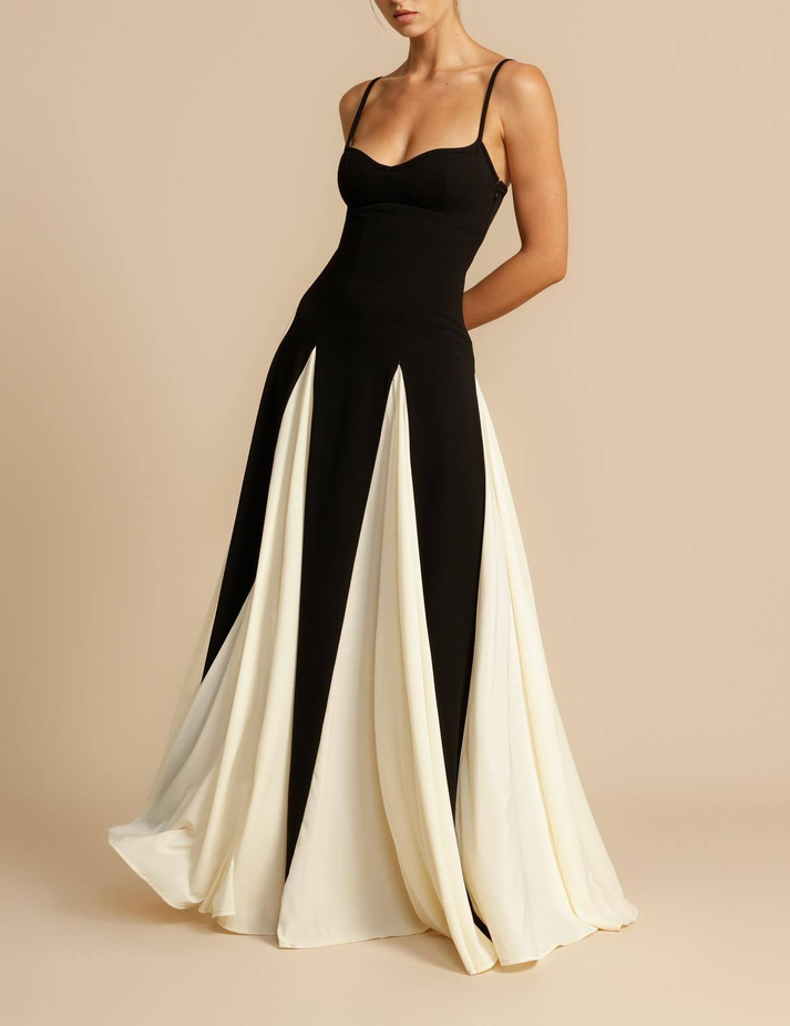 Pleated Maxi Dress