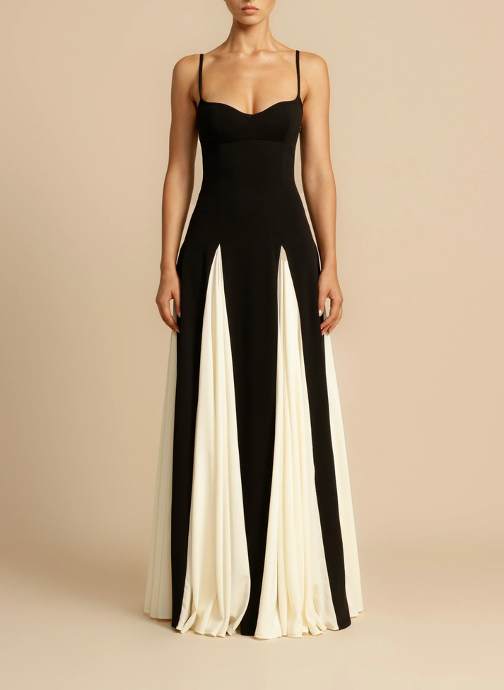 Pleated Maxi Dress