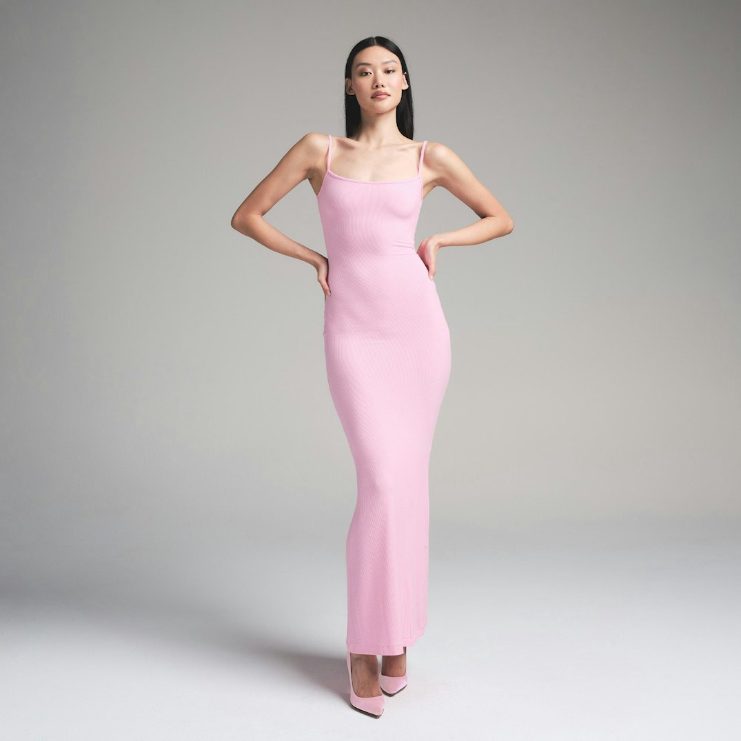PETITE LONG SLIP MAXI DRESS