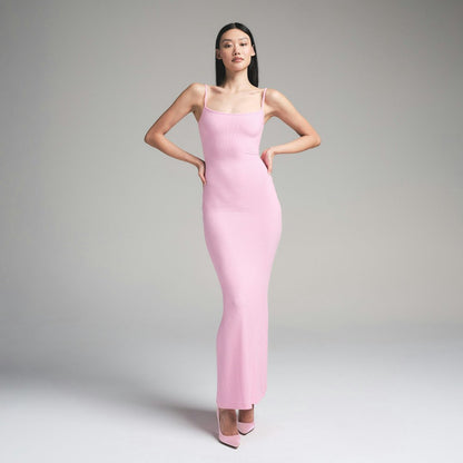 PETITE LONG SLIP MAXI DRESS