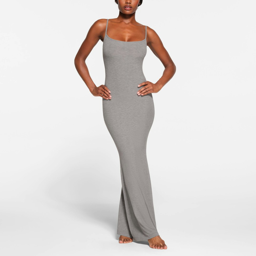 PETITE LONG SLIP MAXI DRESS