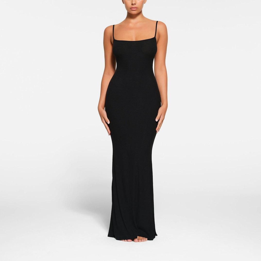 PETITE LONG SLIP MAXI DRESS