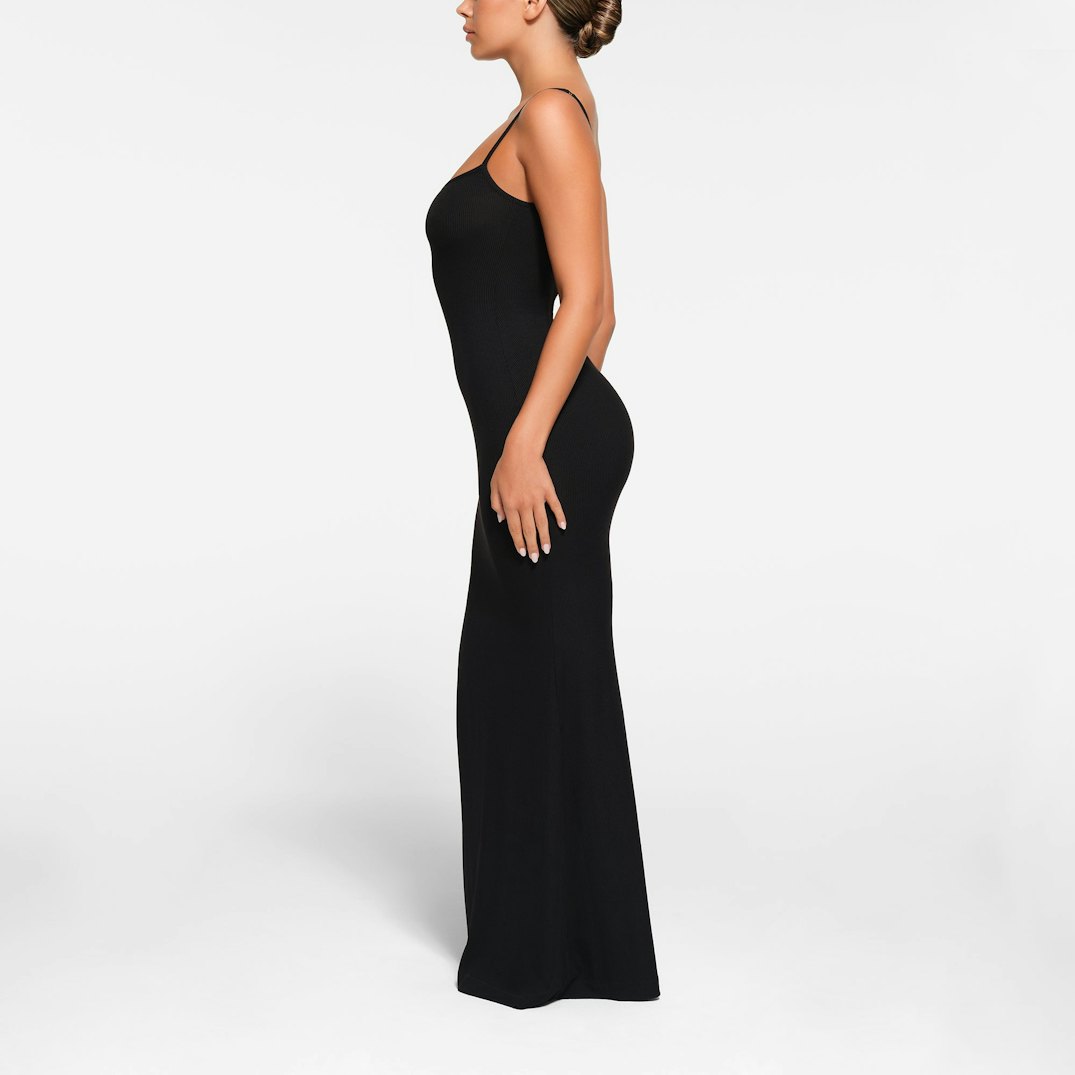 PETITE LONG SLIP MAXI DRESS