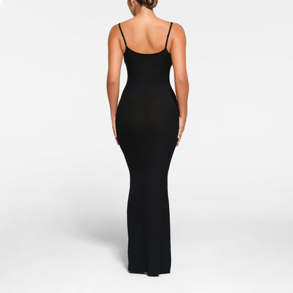 PETITE LONG SLIP MAXI DRESS