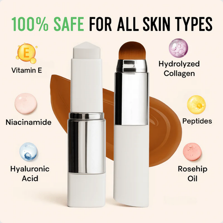 Derma Muse™ Korean Color-Changing Foundation Stick