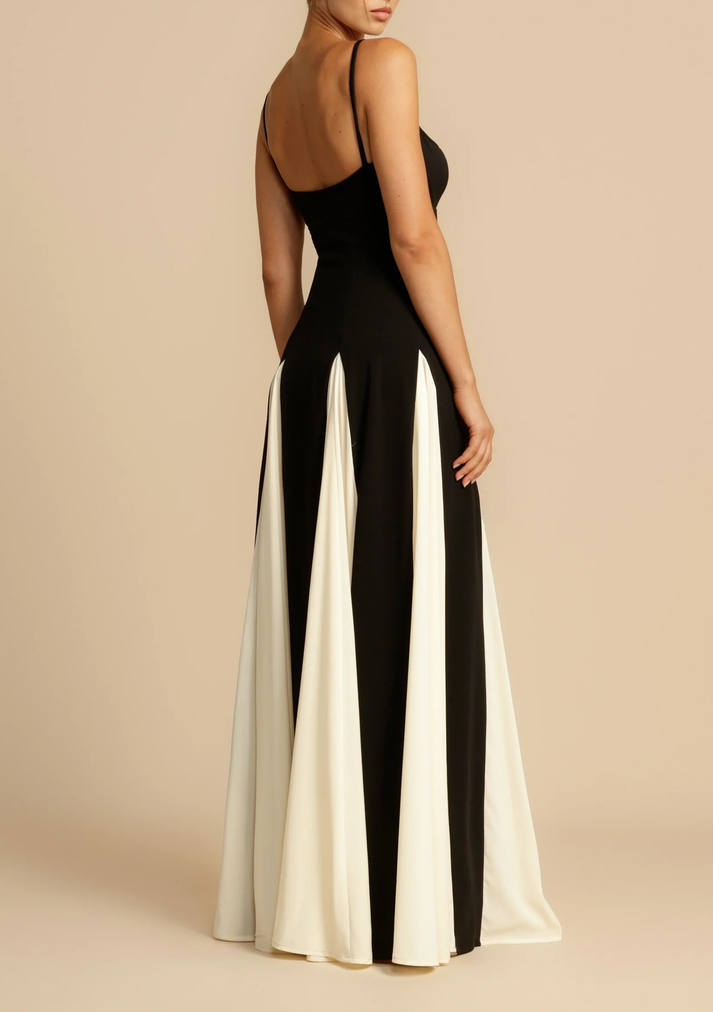 Pleated Maxi Dress