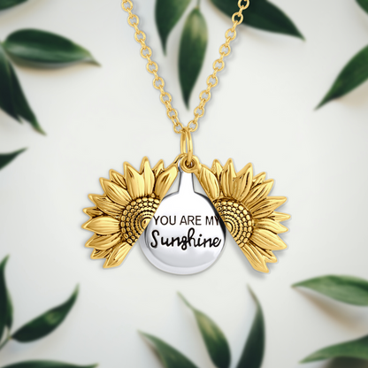 Sunflower Mom Necklace